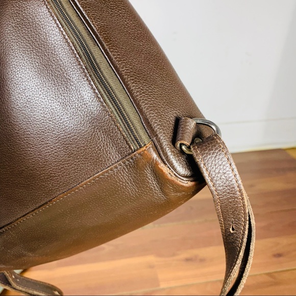 Longchamp small leather backpack - Picture 8 of 12